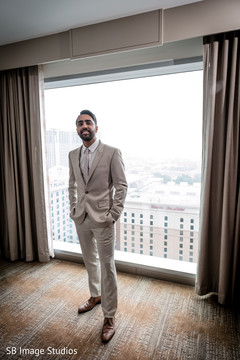 Enchanting indian groom posing for photo shoot Enchanting indian groom posing for photo shoot