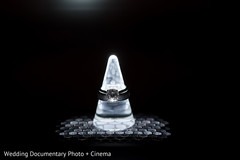 Stunning Indian engagement ring and wedding band portrait. Stunning Indian engagement ring and wedding band portrait.