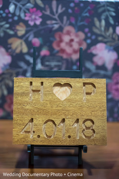 Lovely Indian wedding personalized sign. Lovely Indian wedding personalized sign.