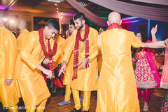 Indian pre-wedding sangeet dance. Indian pre-wedding sangeet dance.