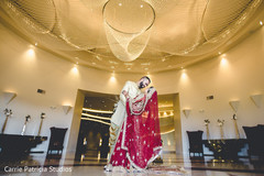 Heartwarming Indian bride and groom's first look. Heartwarming Indian bride and groom's first look.