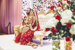 Gorgeous Indian bride and groom at their wedding reception capture. Gorgeous Indian bride and groom at their wedding reception capture.