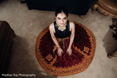Stunning indian bride inspired capture bridal lengha,indian bride makeup