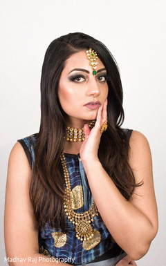 Lovely indian bride makeup bridal fashion,bridal jewelry