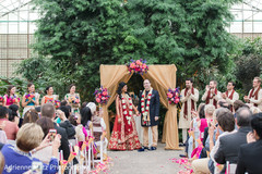 Gorgeous Indian bride and groom capture at wedding ceremony indian bride fashion,bridal lengha,indian groom fashion