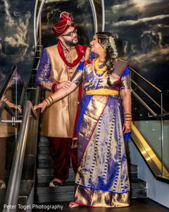 Sweet and lovely first look scene indian wedding gallery,first look photography,indian bride and groom