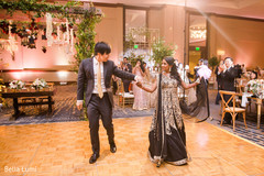Lovely Indian bride and groom's dance. Lovely Indian bride and groom's dance.