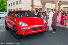 Indian bride and groom leaving the wedding ceremony capture. Indian bride and groom leaving the wedding ceremony capture.