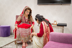 Indian bride getting ready to say "I Do". Indian bride getting ready to say "I Do".