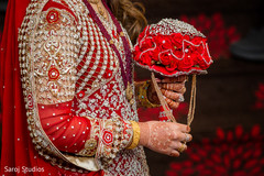 Dazzling indian bride's wedding outfit Dazzling indian bride's wedding outfit