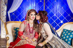 Indian bride with bridesmaid capture Indian bride with bridesmaid capture