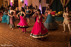 Traditional sangeet dance performance Traditional sangeet dance performance