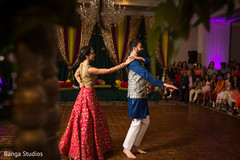 Indian couple's sangeet performance Indian couple's sangeet performance