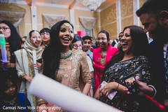 Adorable indian bride showing some dance moves Adorable indian bride showing some dance moves