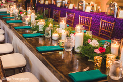 Indian wedding reception table setup. indian wedding reception,indian wedding decor,indian wedding table