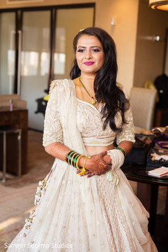 Beautiful indian bride's portrait Beautiful indian bride's portrait