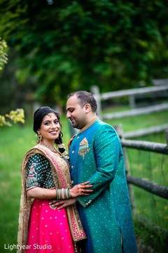 Outdoor themed indian bride and groom's pre-wedding shot Outdoor themed indian bride and groom's pre-wedding shot