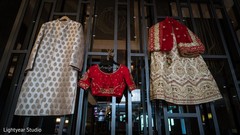 Indian bride and groom's wedding attire Indian bride and groom's wedding attire