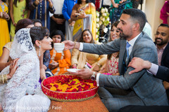 Sweet indian couple at their wedding ceremony. indian wedding ceremony,indian wedding ceremony photography,indian bride and groom