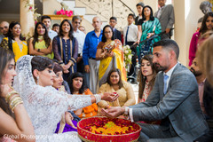 Indian couple at their wedding ceremony. indian wedding ceremony,indian wedding ceremony photography,indian bride and groom