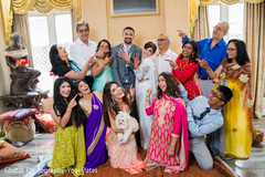 Splendid indian couple's photo session with family indian wedding gallery,indian bride and groom