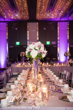 Amazing tall floral centerpiece indian wedding reception,indian wedding reception floral and decor,floral centerpiece