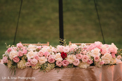 Indian sweethearts table flower runner Indian sweethearts table flower runner
