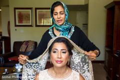 See the Final touch ups for this charming indian bride. See the Final touch ups for this charming indian bride.