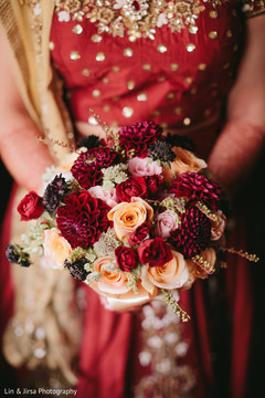 Exotic indian bridal bouquet Exotic indian bridal bouquet