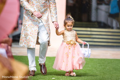 Cute little flower girl Cute little flower girl