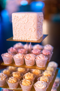 Indian wedding cake and treats tower Indian wedding cake and treats tower
