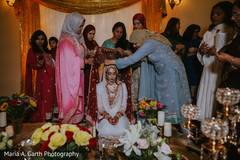 See this traditional indian bride's pre-wedding ritual See this traditional indian bride's pre-wedding ritual