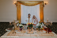 Fabulous indian bride and groom's portrait Fabulous indian bride and groom's portrait