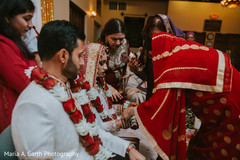 Enchanting indian couple during pre-wedding celebration Enchanting indian couple during pre-wedding celebration