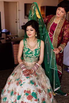 Maharani getting ready Maharani getting ready