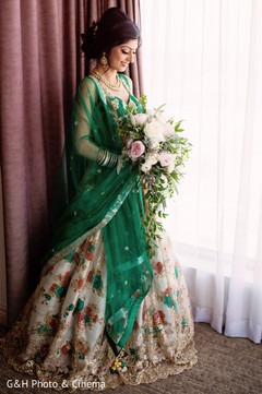 Gorgeous maharani in floral lengha Gorgeous maharani in floral lengha