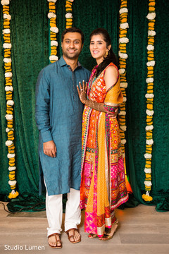 Adorable indian couple's portrait Adorable indian couple's portrait