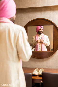 See this indian groom getting ready scene See this indian groom getting ready scene