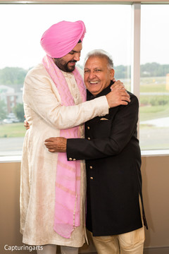 Indian groom's special moment Indian groom's special moment
