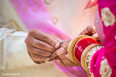Maharani receiving her ring Maharani receiving her ring