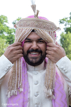 Happy indian groom Happy indian groom