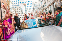 Energetic baraat procession Energetic baraat procession