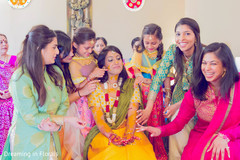 Indian bride pithi ceremony Indian bride pithi ceremony