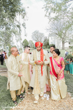 Indian groom walking down the aisle Indian groom walking down the aisle