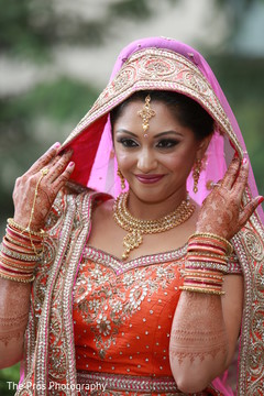 Dazzling indian bride's wedding fashion Dazzling indian bride's wedding fashion