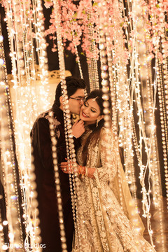 Romantic indian couple in their photo shoot Romantic indian couple in their photo shoot