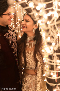 Romantic portrait of indian couple Romantic portrait of indian couple