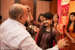 Bride dancing on indian celebration Bride dancing on indian celebration
