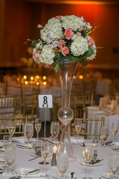 Amazing tall floral centerpiece indian wedding reception,indian wedding reception floral and decor,floral centerpiece