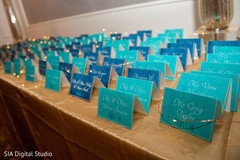 Indian wedding reception seating cards Indian wedding reception seating cards